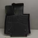 RAV4 Floor Mats AOMSAZTO Floor Liners Fit for Toyota RAV4 2019-2025 (Not Fit Hybrid): All Weather Automotive Floor Mats - 1st & 2nd Row Full Set Rubber Floor Liners - Anti Skid Car Mats