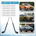 63269FL110 Tailgate Liftgate Supports 2 Pieces (Set) Replacement for Subaru Impreza 2017-2023 PM4016L-R 63269FL100 63269FL111 63269FL101