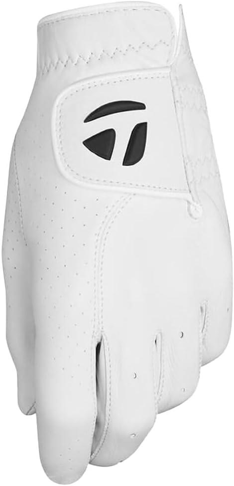 TaylorMade Golf Tour Preferred Glove (Large, White)