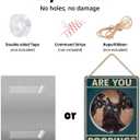 Black Cat Bathroom Decor  Are You Pooping Cat Sign, Vintage Cat Wall Decor Art for Home, Apartment, Restroom, Quirky Retro Bathroom Poster for Cat Lovers by Opix Design