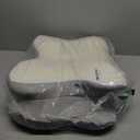 Cervical Neck Pillow, Ergonomic Memory Foam Pillows for Neck Pain Relief with Breathable Pillowcase, Adjustable Contour Neck Support Pillow for Side Back Stomach Sleepers, Odorless (Milk White)