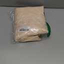 ORTIGIA Beige Shower Curtain with Brown Scalloped Edge 72 W x 84 H Inch Extra Long, Farmhouse Neutral Cream Aesthetic Boho Shower Curtain Waterproof Fabric Bath Bathroom Decor Metal Hook