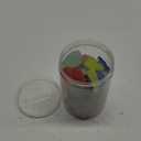 Jetec Sea Glass for Crafts Seaglass Pieces Decor Flat Frosted Sea Glass Vase Filler Crushed for Beach Wedding Party Decor Home Aquarium DIY Art Craft Supplies(Multicolor)