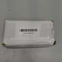 Luxbaro 4 Pack Self Closing Door Hinges 4 Inch, Matte Black Spring Loaded Hinges with 5/8'' Radius Corners, Adjustable Tension for Garage, Front Door, for Left and Right Hand Door, UL Listed