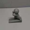Cute Door Stopper Wedge, Non-Slip Door Stops for Bottom of Door, Keep Doors Open for Kids Pets, Gray 1 Pack (Patented)