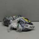 1920s Boys Gangster Costume Set, Hat Suspenders Watch Pipe Bow Tie Glasses, with Adjustable Suspenders, for Dance Parties Retro Dress Up Games (Black)