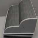 2-Step Modular Dog Ramp - Portable Non-Slip Stairs for Small Dogs with High Support, 9.5"D x 5.5"H Lightweight Plastic Pet Steps Fits Staircase Indoor, Ideal for Elderly Injured Pets (6-Pack)