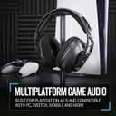 RIG 600 PRO HS Dual Wireless 2.4GHz and Bluetooth Multiplatform Gaming Headset for PlayStation PS4, PS5, Nintendo Switch, Switch 2, PC, USB, Steam Deck, Android, iPhone (NOT Compatible with Xbox)