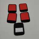 Neoprene Luggage Handle Wraps For Traveling Bright Color Luggage Tags|Handle Wraps|Handle Covers (Red)