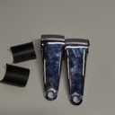 Keenso 2 x Universal Front Fork Mounting Brackets for Motorcycle Headlight Side Mounting Bracket for 35mm-41mm