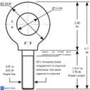 Lifting Shoulder Eye Bolt 5/8"-11 X 1-3/4"