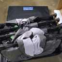 SereneLife EZ Bed Air Mattress with Frame and Rolling Case, Self-Inflating Airbed with Built in Pump for Travel and Hosting, Queen