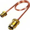 1663 Pigtail POL X 1/4"" Inverted Flare X 20""- 7/8"" HEX
