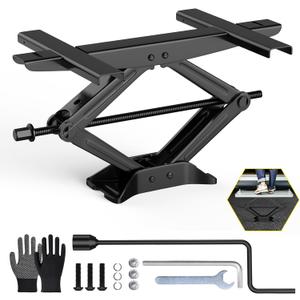 IMAYCC RV Step Stabilizer Kit, Camper Step Stabilizer, RV Steps Accessories for Travel Trailers, 5th Wheels, Camper and Motorhomes, Height Adjustable, Enlarge Base, Anti-Shaking
