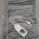 Deepsoon Heating Pad,Electric Heating Pads for Back,Neck,Abdomen,Moist Heating Pad for Shoulder,Knee,Arms,Legs,Dry/Moist Heat & Auto Shut Off,Christmas Gifts for Men and Women,Light Gray,24x20 Inch