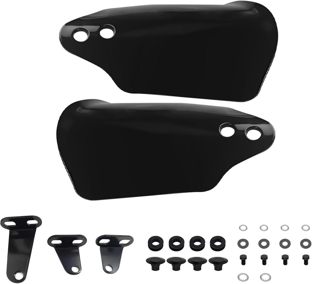 FATECIM Club Style Motorcycle Handlebar Handguards Hand Guards for Harley 1996-2025 Sportster Dyna Touring Street Road Electra Glide Road King CVO/SE Softail Street Bob Low Rider S Fat Boy Heritage