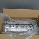 MITZONE Engine Valve Cover with PCV Hose & Gasket Compatible with 2001-2015 Toyota Camry Corolla RAV4 Highlander Solara Matrix Scion tC xB 2.4L Replace 11201-28014 11201-28033 (White(Upgrade Aluminum))