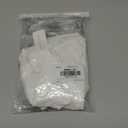 Darong Womens Padded Tube Tops Bulit in Bra Strapless Crop Tops Bandeau Double Lined Basic Going Out Tank Top size S Color white