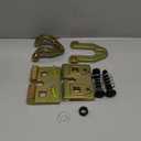 Heavy Duty 5 Ton Car Pulling Hook Right Angle 2 Way Auto Body Pull Clamp for Car Body Repair Tool Kit