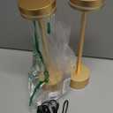 2 Pack LED Cordless Table Lamp Rechargeable, 5000mAh Portable Battery Operated Desk Touch Lamp, 3 Color Dimmable Table Light for Home Office/Dining/Nightstand for Home Dcor  Champagne Gold