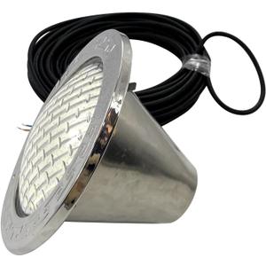 SH101300 LED Pool Lights, 120V 10 Inch White Light Pool Lights for Inground Pool with 50 FT Cord Underwater Pool Lights for Swimming Pool Spa
