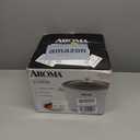 AROMA Rice Cooker, 8-Cup (Uncooked) / 16-Cup (Cooked), Pot-Style Rice Cooker and Soup Warmer with One-Touch Control, 4 Qt, White, ARC-368NG