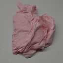 Curtainworks Flounced Ruffle Rod Pocket 100% Polyester, 42 x 63 Inch, 1 Curtain Panel, Pink