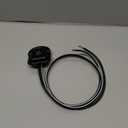 Five Oceans Trolling Motor Foot Switch with On Lever Continuous Control, Rated to 50 Amps DC, 12-24-Volts, Black Polycarbonate, Waterproof IP65 - FO4601