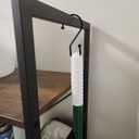 ANIASOM 12Pcs S Hooks Hanging 4 inch Heavy Duty Large S Hooks, Reversible Black Metal S Shaped Hooks, Utility Hooks, Heavy Duty Hanging Hooks for Kitchen, Bathroom, Garden, Indoor, Outdoor