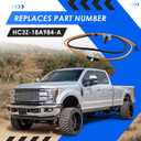 HC3Z18A984A Radio Antenna Base Mount with Cable Compatible with Ford F-250 F-350 Super Duty 2017-2024 Antenna Base Replaces OE# HC3Z-18A984-A 926-535