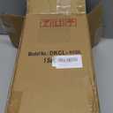 DECORKEY No Glass Lanterns Decorative Indoor & Outdoor, 15'' Candle Lantern Decorative Christmas Indoor Outdoor Decor, Vintage Metal Hanging Lanterns with LED Candle for Patio, Front Porch,Yard, Table (Large)