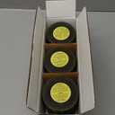 Simply Soson Rustic 2.75"x4"Dark Moss Green Pillar Candles Set of 3-Unscented Candles - Large Candle for Candle Holders-Velas Decorativas Green Candles Pillar Colored Candles Fall Pillar Candles Bulk (2.75" x 4" - 3 pk)