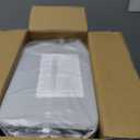 TIPGO Slim Bathroom Trash Can with Lid Soft Close, Step Pedal, 6 Liter / 1.6 Gallon Stainless Steel Trash Bin, Small Garbage Cans for Bedroom, Office, Kitchen (Silver)