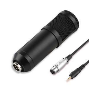 Condenser Microphone for Podcast Studio Webinar, 3.5mm Cardioid Condenser Mic for Android Tablet PC Computer