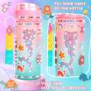 Decorate Your Own Water Bottle Kits for Girls, Christmas Gifts for 5 6 7 8 Years Old Girls, Birthday Gifts for Little Girls, Mermaid Toys for Girls, Mermaid Painting Gifts for Girls