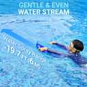 Zeraty 2026 Upgrade Electric Swimming Kickboard for Kids, Swim Training Floating Pool Board Propulsion, Water Sports Underwater Scooter Floats for Children