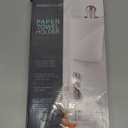 Kitchen Details Paper Towel Holder & Dispenser | Holds Standard Size Roll | Freestanding | Counter top | Weighted Base | Stainless Steel, 6.1"x 6.1"x 13.1"