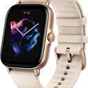 Amazfit GTS 3 Smart Watch 42mm for Android iPhone, Alexa Built-In, GPS, 12-Day Battery Life, Fitness Sports Watch with 150 Sports Modes, AMOLED Display, Sleep Heart Rate Health Tracker, White