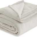 Bedsure GentleSoft Fleece Blanket King Size Linen - 280GSM Soft Lightweight Plush Cozy Blankets for Bed, Sofa, Couch, Travel, Camping (King (108" x 90"))