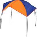 Tbest Inflatable Kayak Awning Canopy, Boat Sun Shade Shelter, 2/3/4 Persons Boat Sun Shelter Sailboat Awning Cover Fishing Canopy Tent Sun Shade Waterproof and UV Protection
