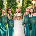 Sweetude 30 Pcs Thank You Gift Bags with Handles, Reusable Non Woven Foldable Goodie Bags Bulk for Graduation Teacher Appreciation Wedding Bridesmaid Favors(10 x 8 x 4 Inch,Dark Green)