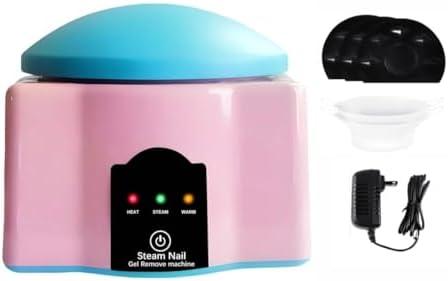Nail Polish Remover Machine Upgraded Electric Steam Remover Portable Automatic Gel Nail Polish Remover for Home and Salon Use (2)