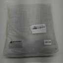 Oubonun Cotton Linen Rectangular Tablecloth - Wrinkle Resistant & Waterproof - Machine Washable Table Cloth with Tassels for Kitchen & Dining, 55''x86'', 6-8 Seats (Grey Stripe)