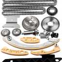 OCPTY Timing Chain Kit Fit for Chevy for Buick for GMC for Pontiac for Saturn Equinox for Malibu HHR for Terrain G6 Cobalt Regal Verano LaCrosse 2.0L 2.2L 2.4L L4 DOHC