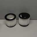 90398 Shop Vac Filters Replacement for Shop Vac Type AA Cartridge Filter 90398/118692, 9039800, 9039833(2 Pack), with 2 Foam Sleeve & 8 Pre-filter Bags