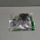 4inch 30 Strands 100% Human Hair Dreadlock Extensions, 0.4cm Width Handmade Loc Extensions Human Hair for Men Women Kids, Permanent Dread Extensions Can Be Dyed Bleached Curled(Natural Black)