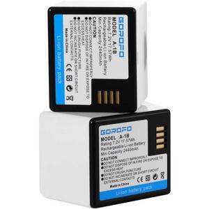 2-Pack Arlo Pro A-1 Batteries for Arlo Pro 2, A-1B A-1C VMC4030 VMC4030P VMS4230 VMS4430 VMS4530 VMS4430P VMS4530P-100NAR VMA4400 Security Camera (2 Batteries) (White)