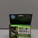 Original HP 962 Cyan, Magenta, Yellow / 962XL Black Ink Cartridges (4-Pack) | Works with HP OfficeJet 9010 Series, HP OfficeJet Pro 9010, 9020 Series