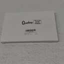 Queekay 48 Pieces Christmas Photo Ornament Frames 2 x 3 Inch Hanging Picture Xmas Gifts Glitter Mini Frames with Ribbon DIY Crafts Hanging on Christmas Trees Easter Wedding Decorations (Colorful)