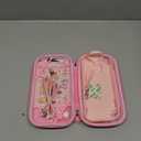 GLDRAM Accessories for Nintendo Lite, Portable Carrying Case with 10 Card Slots, Switch Lite Travel Bag with TPU Protective Skin, Screen Protector, Shoulder Strap, Wrist Strap and 2 Sakura Thumb Caps (Pink-White Sakura)